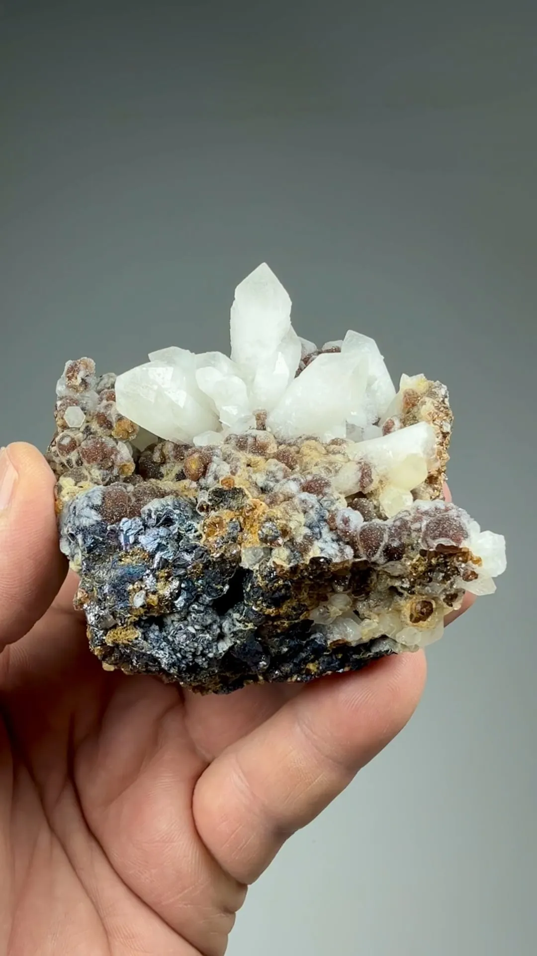 Quartz with Andradite - image 2