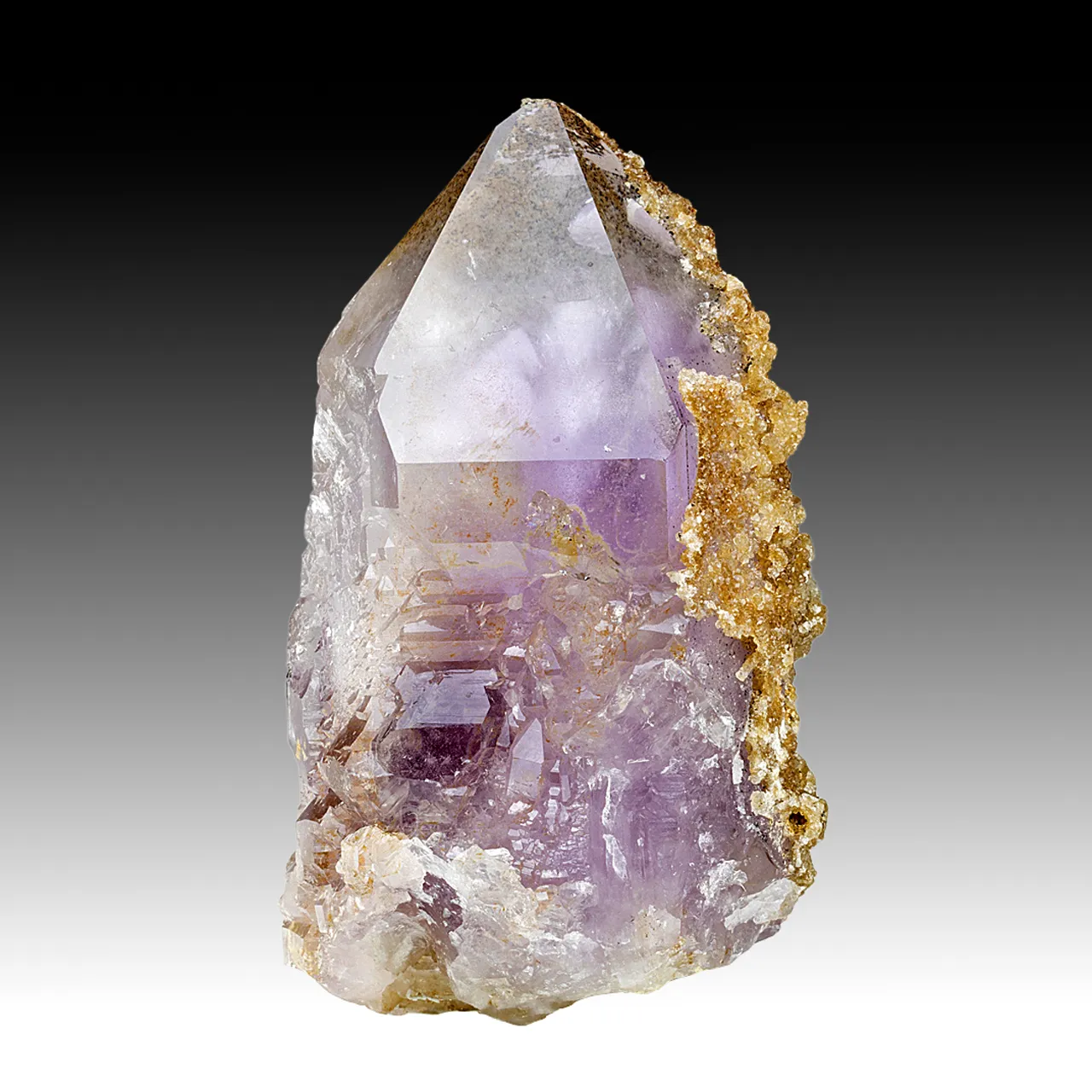 Quartz with Apophyllite - image 1