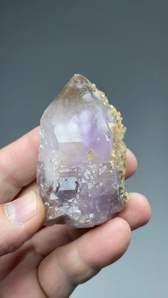 Quartz with Apophyllite - image 2