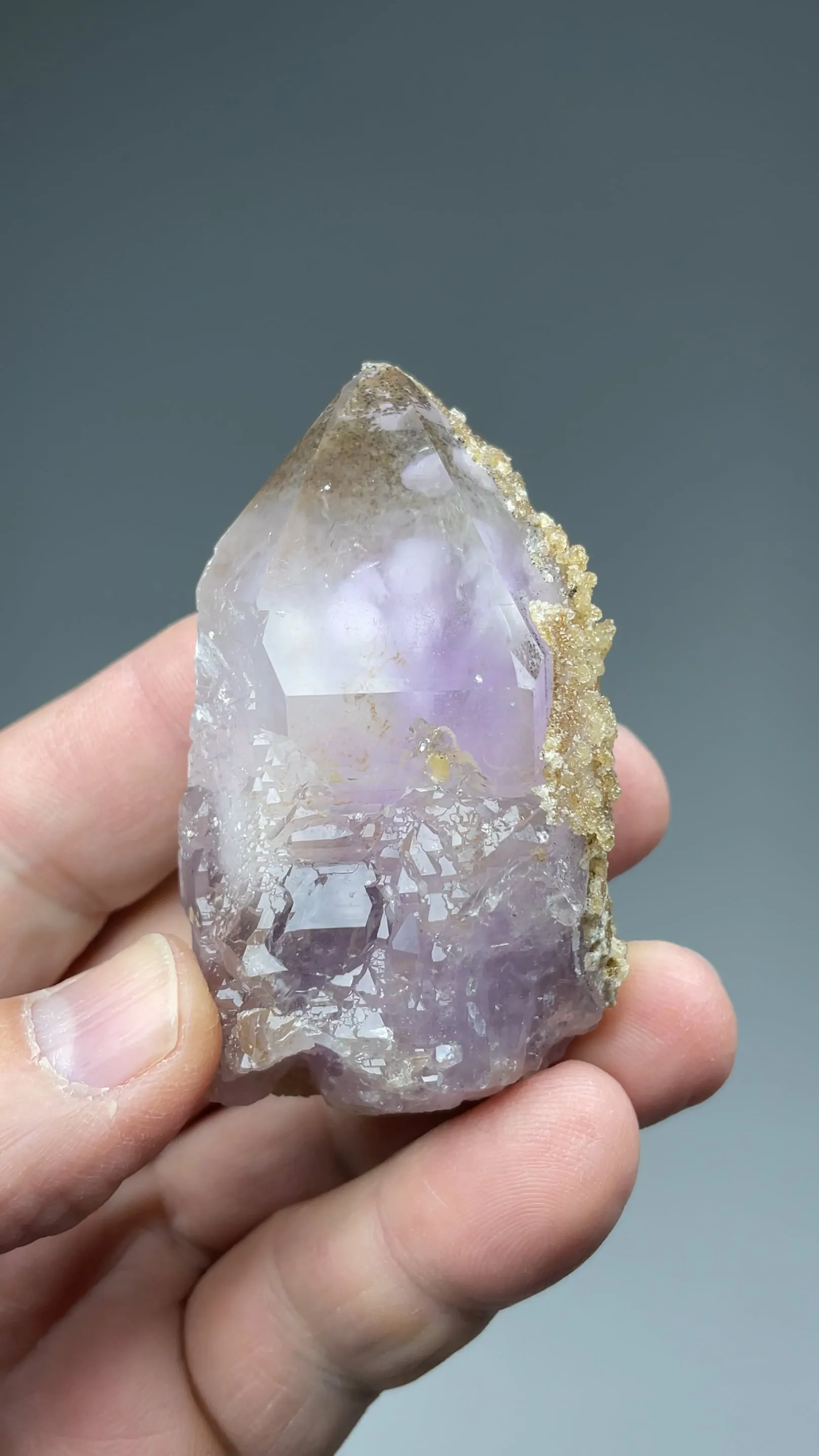 Quartz with Apophyllite - image 2