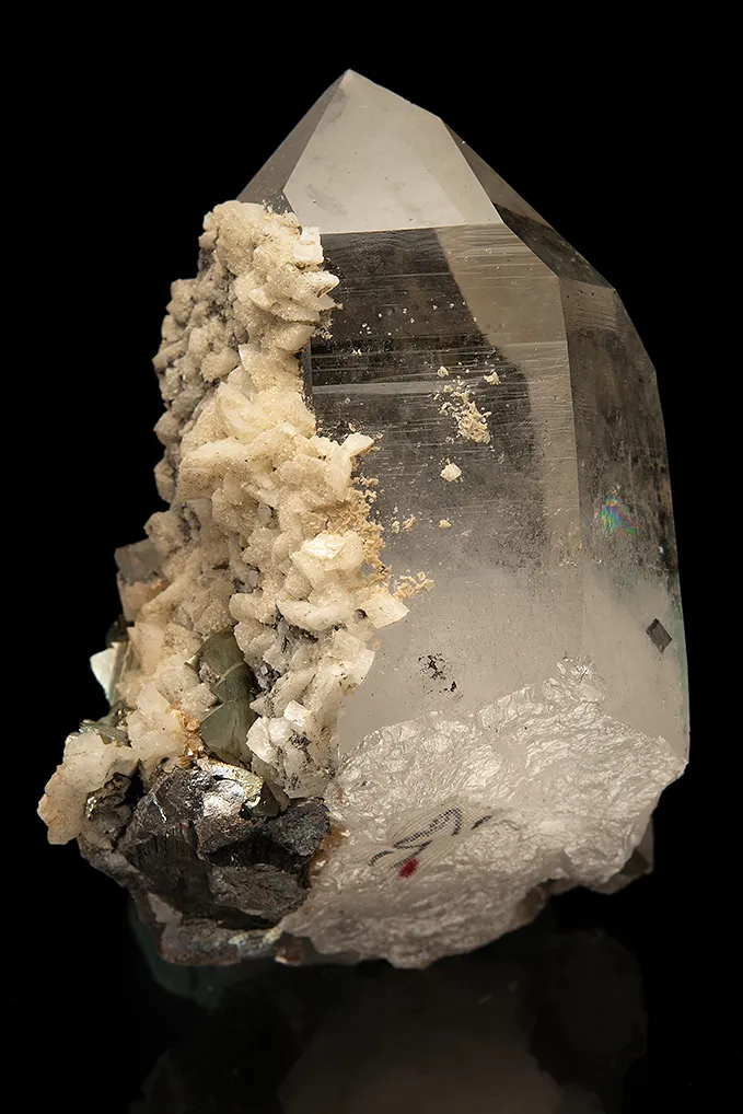Quartz with Arsenopyrite and Dolomite - image 2