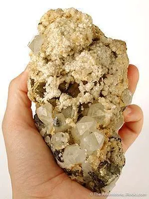 Quartz With Arsenopyrite And Dolomite - image 2