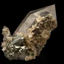 Quartz with Arsenopyrite and Dolomite - image 4