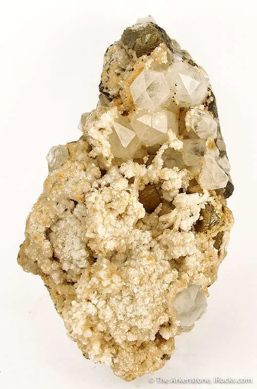 Quartz With Arsenopyrite And Dolomite image