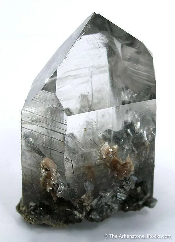 Quartz With Arsenopyrite Inclusions - image 2