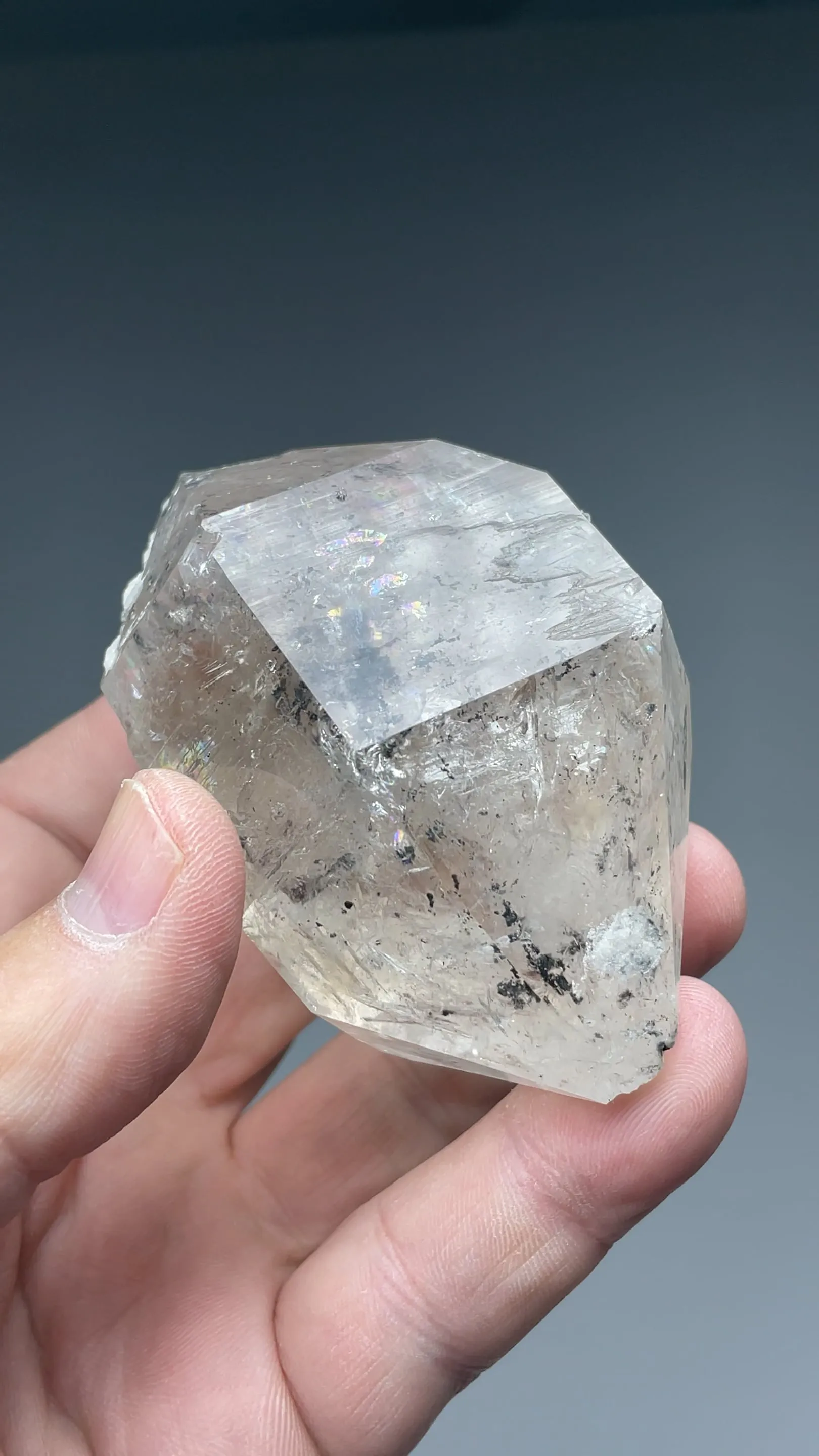 Quartz with Barite, inclusions - image 2
