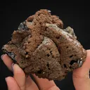 Quartz with Baryte on Chalcopyrite - image 2