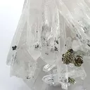 Quartz With Bournonite, Pyrite, Sphalerite - image 3
