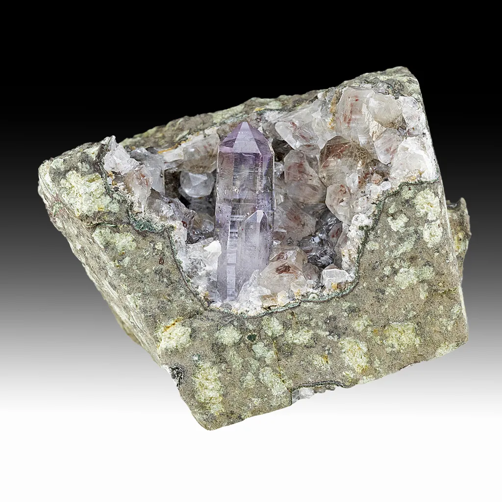 Quartz with Calcite image
