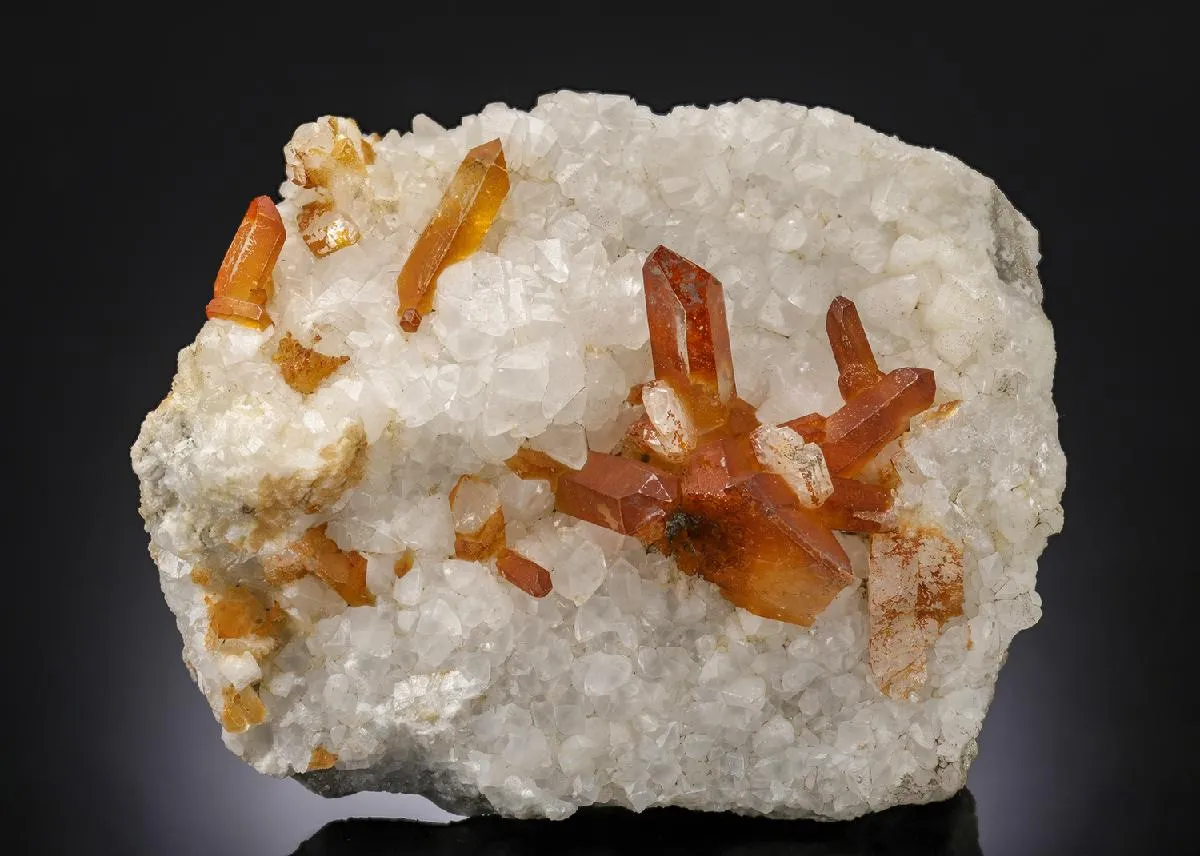 Quartz with Calcite and Albite - image 1