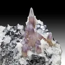 Quartz with Calcite, Sphalerite - image 1