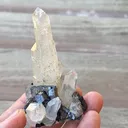 Quartz with Cassiterite and Ferberite - image 5