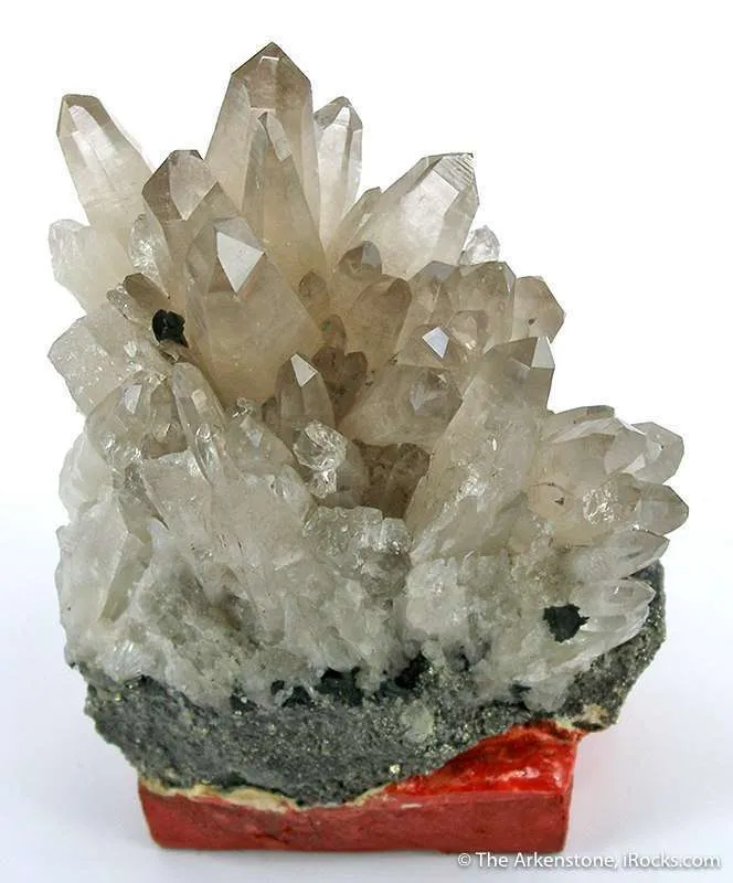Quartz With Chalcopyrite image