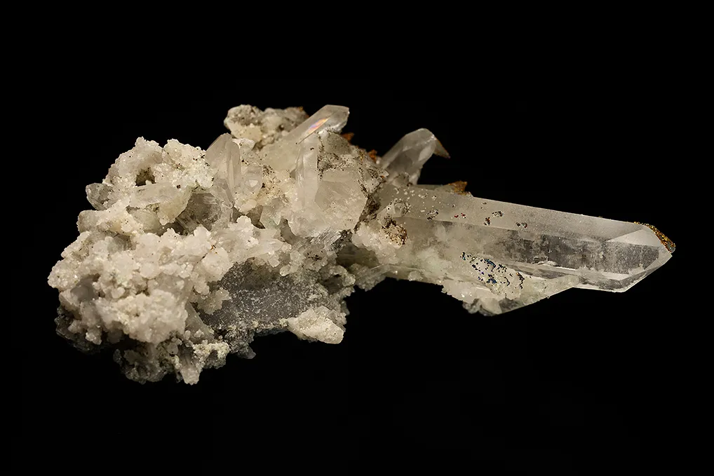Quartz with Chalcopyrite, Calcite and Dolomite - image 4