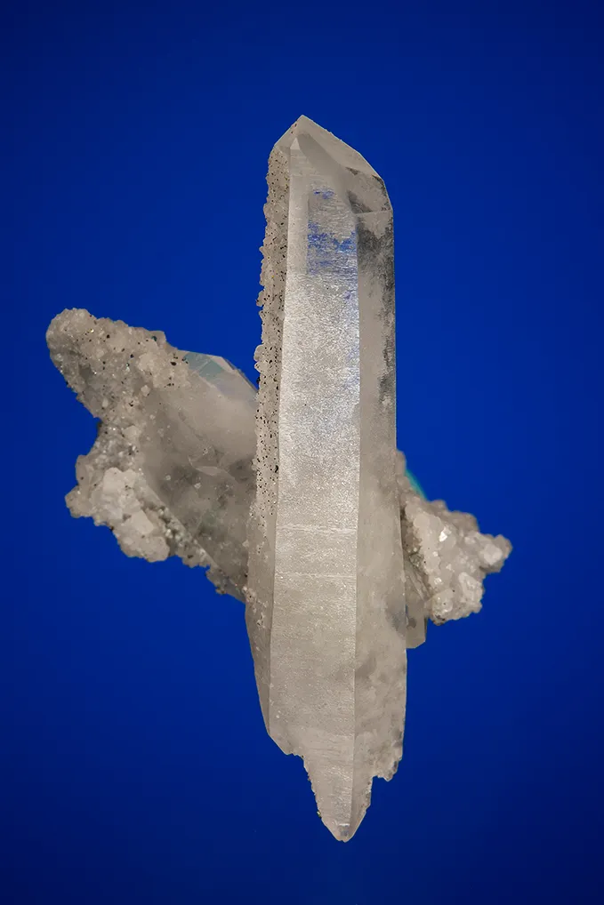 Quartz with Chalcopyrite, Calcite and Dolomite image