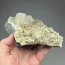 Quartz with Chalcopyrite, Dolomite - image 2