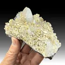 Quartz with Chalcopyrite, Dolomite - image 1