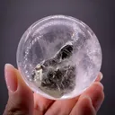 Quartz with Chalcopyrite incl. - image 1