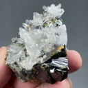 Quartz with Chalcopyrite, Sphalerite - image 2
