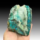 Quartz with Chrysocolla - image 1