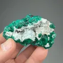 Quartz with Dioptase - image 2