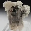 Quartz with Dolomite and Dravite inclusions - image 1