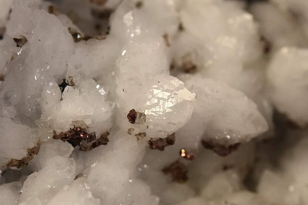 Quartz with Dolomite and Pyrite - image 2
