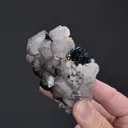 Quartz with Dolomite on Hematite - image 2