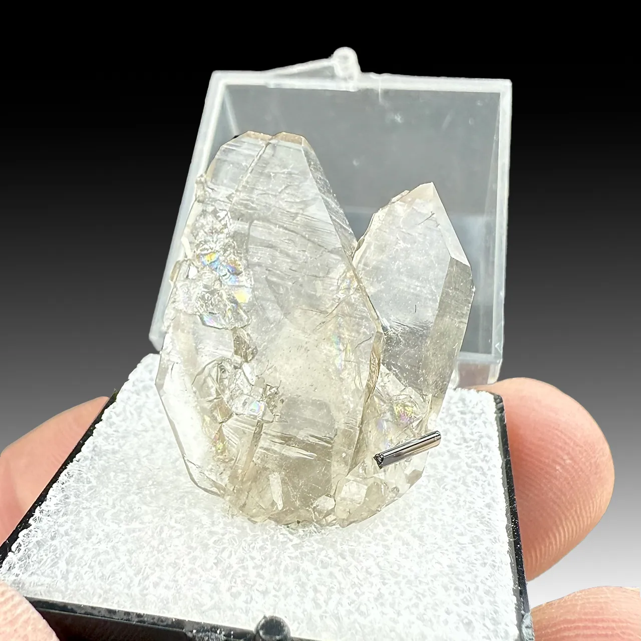 Quartz with Elbaite - image 1