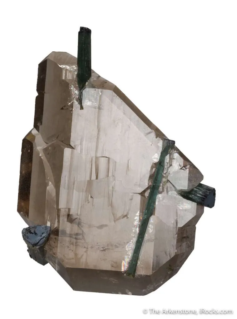 Quartz with Elbaite - image 2