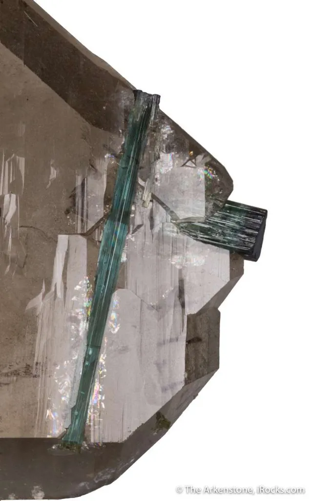 Quartz with Elbaite - image 4