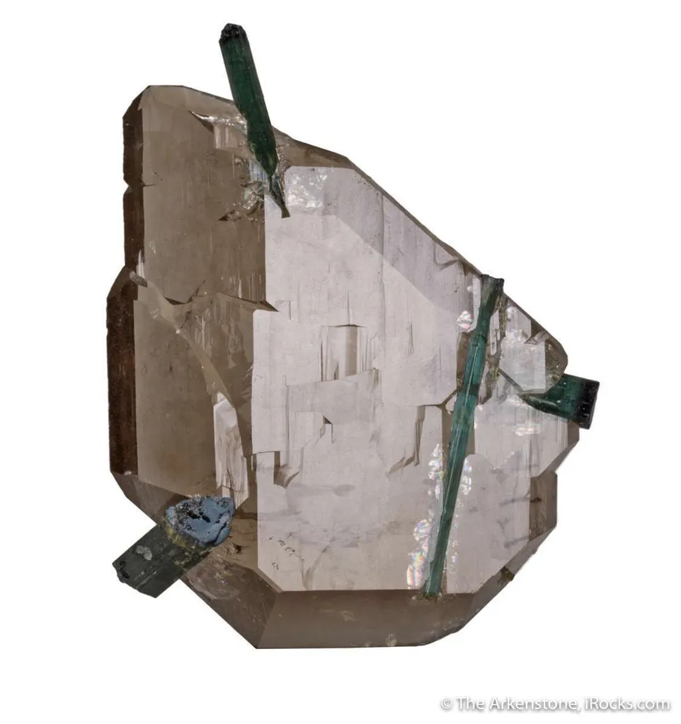 Quartz with Elbaite - image 5