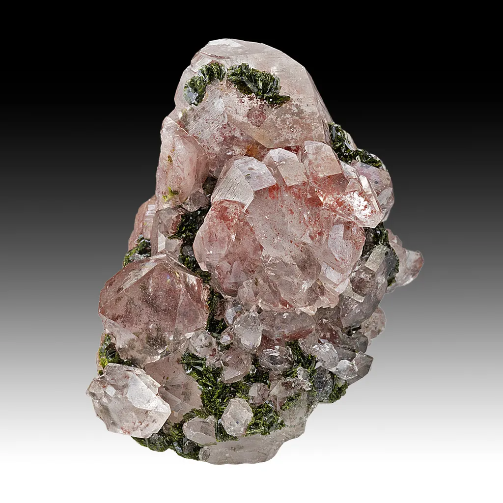 Quartz with Epidote, Hematite image