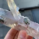 Quartz with Fluorapatite, Calcite and Tourmaline - image 7