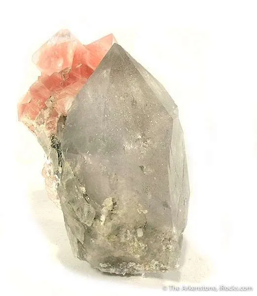 Quartz With Fluorite image