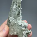 Quartz with Fluorite, Calcite - image 2