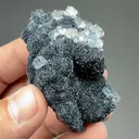 Quartz with Fluorite, Hematite - image 2