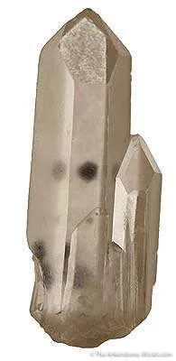 Quartz With Fluorite Inclusions image
