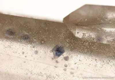 Quartz With Fluorite Inclusions (Doubly-Terminated) - image 2