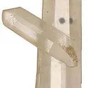 Quartz With Fluorite Inclusions (Doubly-Terminated) - image 1