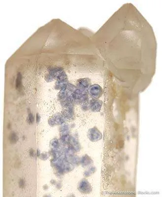 Quartz With Fluorite Inclusions (Doubly-Terminated) - image 2