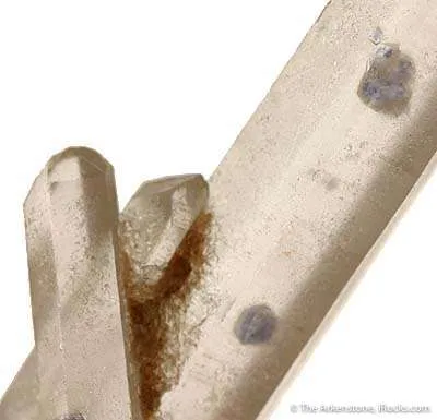Quartz With Fluorite Inclusions (Doubly-Terminated) - image 2