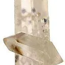 Quartz With Fluorite Inclusions (Doubly-Terminated) - image 1