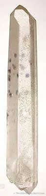 Quartz With Fluorite Inclusions (Doubly-Terminated) image