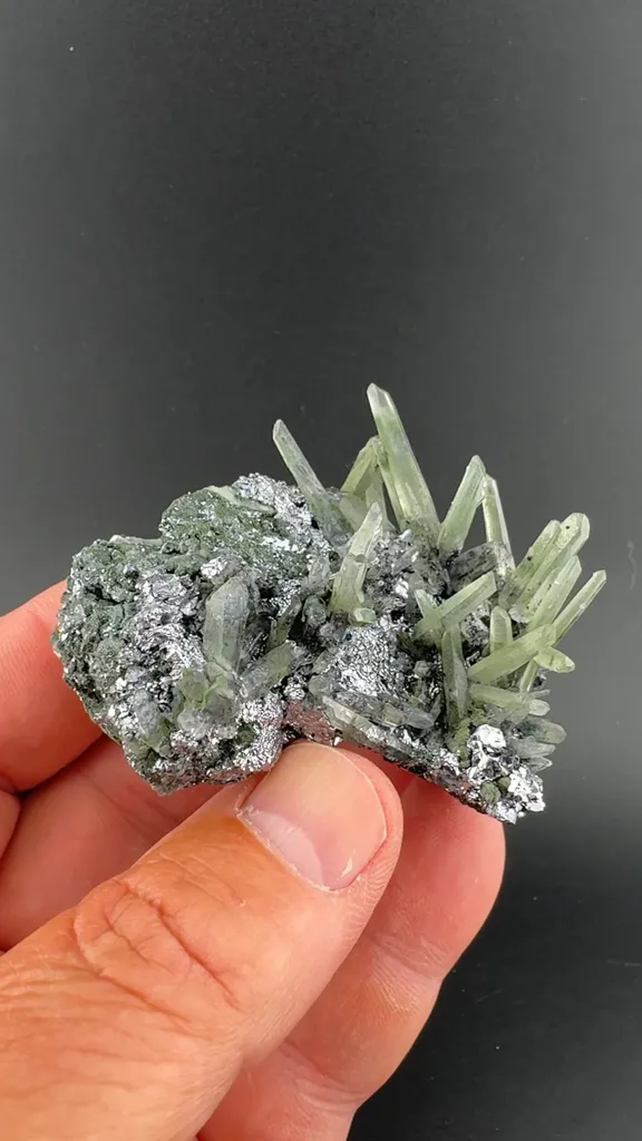 Quartz with Galena image