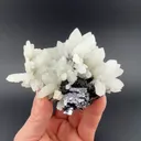 Quartz with Galena, Chalcopyrite - image 1