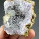 Quartz with Goethite, Calcite - image 2