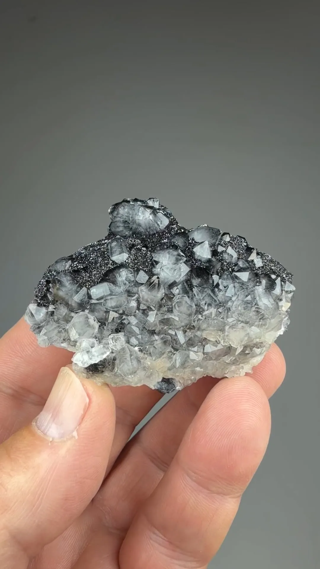 Quartz with Goethite, Calcite - image 2