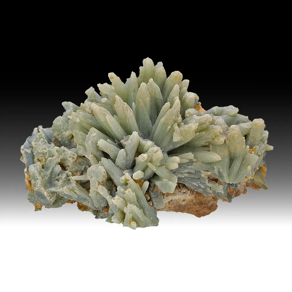 Quartz with Hedenbergite image