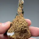 Quartz with Hedenbergite, Andradite - image 2